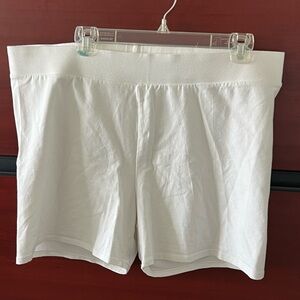 Torrid White Bike Shorts for Women